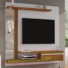 Painel Suspenso Tv 55 Pol 160 cm Denver Off White Naturalle BECHARA