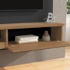 Painel Suspenso Tv 55 Pol 160 cm Denver Preto Cinamomo BECHARA