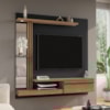 Painel Suspenso Tv 55 Pol 160 cm Denver Preto Cinamomo BECHARA