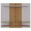Painel Suspenso Tv 55 Pol 163 cm Atlas Off White Cinamomo BECHARA