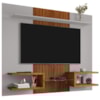Painel Suspenso Tv 55 Pol 163 cm Atlas Off White Naturalle BECHARA