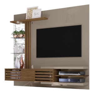 Painel Suspenso Tv 55 Pol 182 cm Frizz Supreme Fend Naturale MADETEC Painel Suspenso Tv 55 Pol 182 cm Frizz Supreme Fend Naturale MADETEC