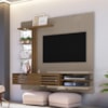 Painel Suspenso Tv 55 Pol 182 cm Frizz Supreme Fend Naturale MADETEC