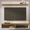 Painel Suspenso Tv 55 Pol 1P 141 cm Iris Cinamomo Off White MADETEC