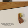 Painel Suspenso Tv 55 Pol 1P 141 cm Iris Cinamomo Off White MADETEC