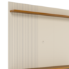 Painel Suspenso Tv 55 Pol 1P 141 cm Iris Cinamomo Off White MADETEC