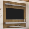 Painel Suspenso Tv 60 Pol 150 cm Leme Cinamomo Off White BECHARA