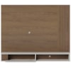 Painel Suspenso Tv 60 Pol 160 cm Jurere Amendoa Off White Matte Colibri