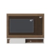 Painel Suspenso Tv 60 Pol 160 cm Jurere Amendoa Off White Matte Colibri
