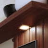 Painel Suspenso Tv 60 Pol 160 cm Tocantins Off White Nogueira Real Colibri