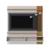 Painel Suspenso Tv 65 Pol 150 cm Juriti Off White Matte Freijo Colibri