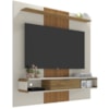 Painel Suspenso Tv 65 Pol 159 cm Lisboa Off White Cinamomo BECHARA