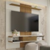 Painel Suspenso Tv 65 Pol 159 cm Lisboa Off White Cinamomo BECHARA