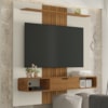 Painel Suspenso Tv 65 Pol 159 cm Lisboa Off White Naturalle BECHARA