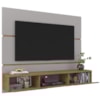 Painel Suspenso Tv 65 Pol 160 cm Ambar Off White Cinamomo BECHARA