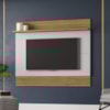 Painel Suspenso Tv 65 Pol 160 cm Aruana Cinamomo Off White BECHARA