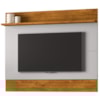 Painel Suspenso Tv 65 Pol 160 cm Aruana Naturalle Off White BECHARA
