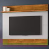Painel Suspenso Tv 65 Pol 160 cm Aruana Naturalle Off White BECHARA