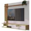 Painel Suspenso Tv 65 Pol 160 cm Jeri Cinamomo Off White BECHARA