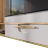 Painel Suspenso Tv 65 Pol 160 cm Jeri Cinamomo Off White BECHARA