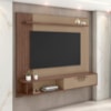 Painel Suspenso Tv 65 Pol 160 cm Jeri Fendi Carvalho BECHARA