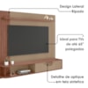 Painel Suspenso Tv 65 Pol 160 cm Jeri Fendi Freijo BECHARA