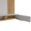 Painel Suspenso Tv 65 Pol 177 cm Buzios Cinamomo Off White BECHARA