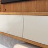 Painel Suspenso Tv 65 Pol 179 cm Egeu Freijo Off White Matte Colibri