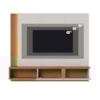 Painel Suspenso Tv 65 Pol 179 cm Egeu Off White Matte Freijo Colibri