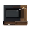 Painel Suspenso Tv 65 Pol 180 cm Tocantins Preto Noce Milano Colibri