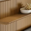 Painel Suspenso Tv 65 Pol 1P 161 cm Aurora Cumaru MADETEC