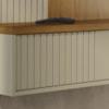 Painel Suspenso Tv 65 Pol 1P 161 cm Aurora Cumaru Opala MADETEC