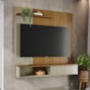 Painel Suspenso Tv 65 Pol 1P 161 cm Aurora Cumaru Opala MADETEC