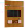 Painel Suspenso Tv 65 Pol 244x179 cm Monte Carlo Cinamomo Off White MADETEC