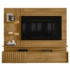 Painel Suspenso Tv 65 Pol 3P 200 cm Atena Cumaru MADETEC