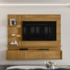 Painel Suspenso Tv 65 Pol 3P 200 cm Atena Cumaru MADETEC