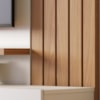 Painel Suspenso Tv 70 Pol 180 cm Juriti Off White Matte Freijo Colibri