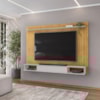 Painel Suspenso Tv 70 Pol 193 cm Rio Cedro Bali Dj Moveis