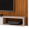 Painel Suspenso Tv 70 Pol 193 cm Rio Freijo Off White DJ Moveis