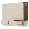 Painel Suspenso Tv 72 Pol 200 cm 4530 Off White Pinho Ripado ARLY