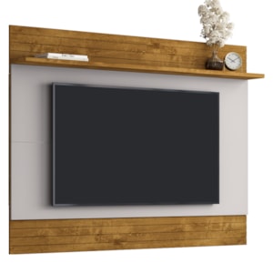 Painel Suspenso Tv 75 Pol 180 cm Icarai Naturalle Off White BECHARA