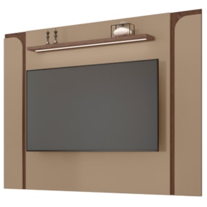 Painel Suspenso Tv 75 Pol 180 cm Maresias Fendi Carvalho BECHARA