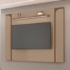 Painel Suspenso Tv 75 Pol 180 cm Maresias Fendi Carvalho BECHARA