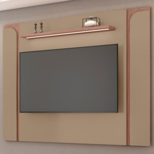 Painel Suspenso Tv 75 Pol 180 cm Maresias Fendi Freijo BECHARA