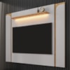 Painel Suspenso Tv 75 Pol 180 cm Maresias Off White Cinamomo BECHARA
