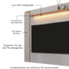 Painel Suspenso Tv 75 Pol 180 cm Maresias Off White Cinamomo BECHARA