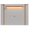 Painel Suspenso Tv 75 Pol 180 cm Maresias Off White Naturalle BECHARA