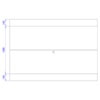 Painel Suspenso Tv 75 Pol 200 cm Nilo Off White Matte Freijo Colibri