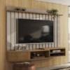 Painel Suspenso Tv 75 Pol 206 cm Imola Fend Naturale MADETEC