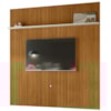 Painel Suspenso Tv 75 Pol 245x238 cm Guapore Cinamomo Off White MADETEC